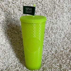 Starbucks Glow in the dark studded tumbler
